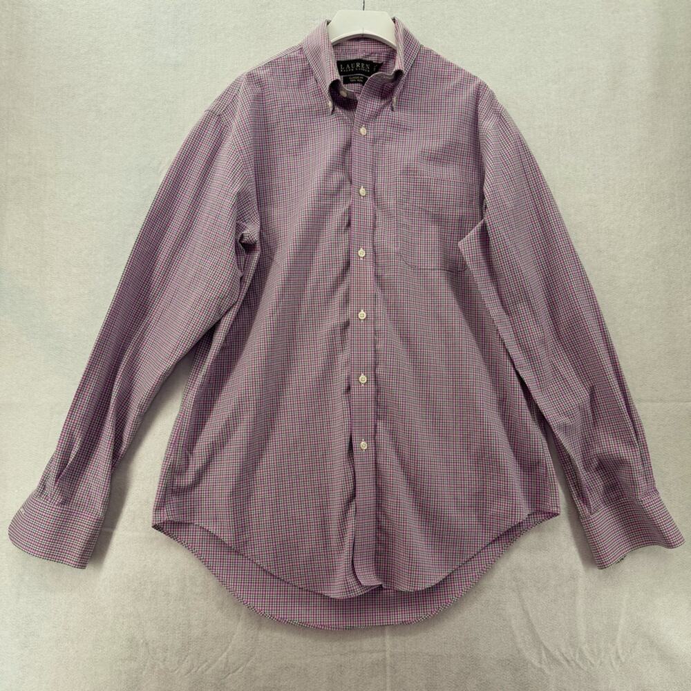 Men’s Lauren Ralph Lauren Classic Fit Long Sleeve Button Down Shirt 15.5 34/35